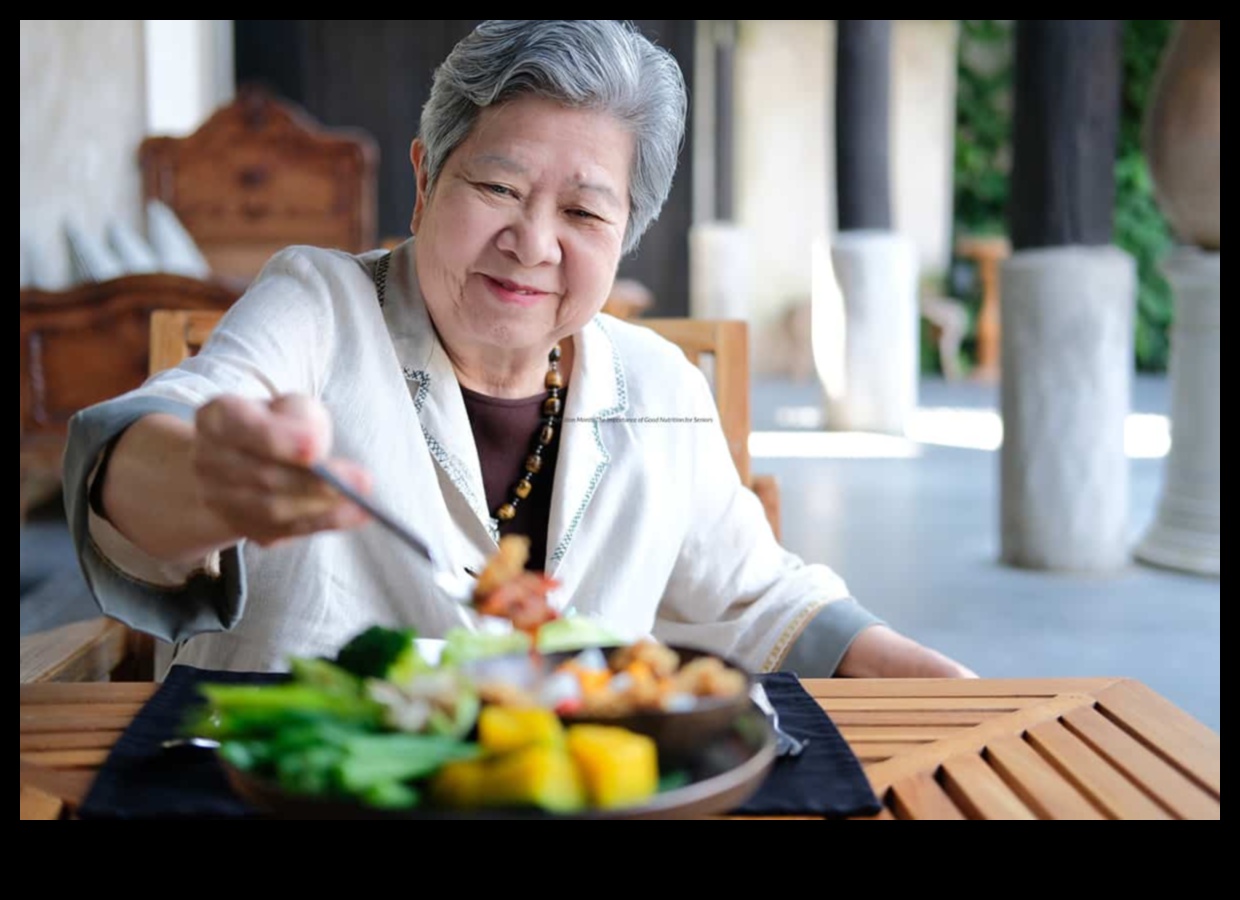 Mâncare bine în anii următori: aventuri culinare în nutriția geriatrică