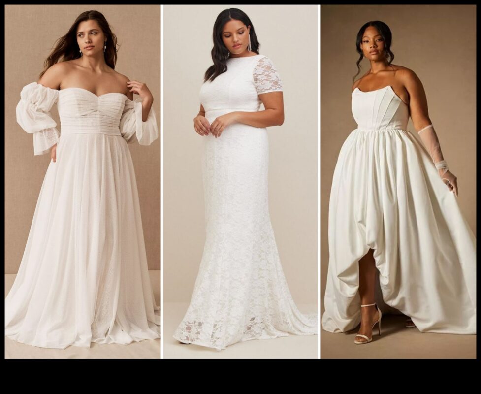 Curvy Elegance: Bridal Couture Radiance pentru mărimi mari